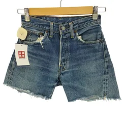 リーバイス Levis 90S 501 ビッグE 2刻印 ボタンフライ デニム ショートパンツ レディース 表記無 