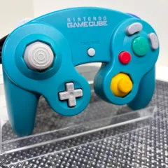 【フルメンテナンス】GC ゲームキューブコントローラー エメラルドグリーン エメラルドブルー 中期型 j