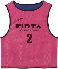 フィンタ FINTA サッカー 昇華リバーシブルビブス 10 枚セット  FT3529 7221 ピンクXブルー