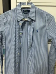 ポロラルフローレン ストライプ シャツ レディース サイズ 4