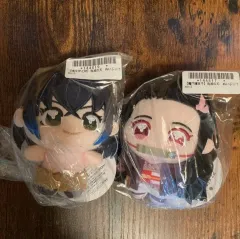 鬼滅の刃 伊之助 禰豆子 ぬいぐるみ 2種セット ミニ