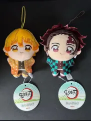 鬼滅の刃 竈門 炭治郎 我妻 善逸 ミニ ぬいぐるみ 2種セット フィギュア