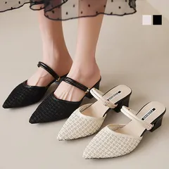 サンダル ミュール パンプスサンダル レディース