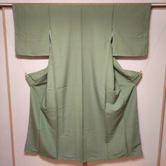 夏用 絽 色無地 身丈155 裄63.5 紋なし 無地 正絹 着物 063tz - メルカリ