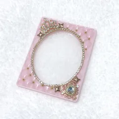 キルティングデコ 硬質ケースデコ トレカケースデコ ピンク ラメ B8 637