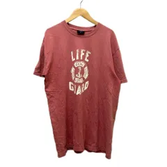 ポロスポーツ POLO SPORT Tシャツ 半袖 プリント カットソー M ピンク ■GY06