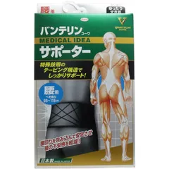 バンテリンサポーター 腰用 ゆったり大きめ ＬＬサイズ ブラック １枚入 4987067452903