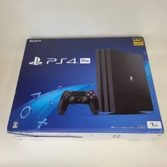 【美品】PlayStation 4 Pro 本体 ジェット・ブラック 1TB (CUH-7100B B01)