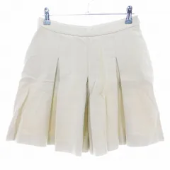 ポール&ジョー シスター PAUL&JOE SISTER ショーパン パンツ ショート タック コットン 無地 36 ベージュ ボトムス /T2