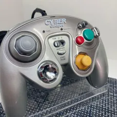 動作確認済】GC サイバーガジェット　ゲームキューブコントローラー 連射コンc