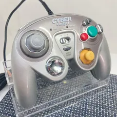 動作確認済】GC サイバーガジェット　ゲームキューブコントローラー 連射コンb
