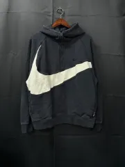 ナイキ 正規品 ビックスウォッシュ ハーフジップ フーディー Tシャツ