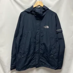 正規品/L THE NORTH FACE ザノースフェイス サイドロゴ ポケット ネイビ ウィンドブレーカー