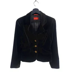 ヴィヴィアンウエストウッド Vivienne Westwood ジャケット ベロア フラップポケット 黒 ブラック ■WGAのサムネイル