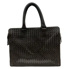 BOTTEGA VENETA(ボッテガヴェネタ) ビジネスバッグ イントレチャート 194669 ブラウン レザー