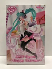 27.【未開封】初音ミク Birthday2021 AMP フィギュア Happy Cat ver. (箱イタミ有)【併売品】