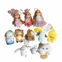 ポチャッコ/動物/キャラクター ぬいぐるみキーホルダー まとめ売りセット
