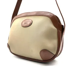 BURBERRY vintage shoulderbag バーバリー ヴィンテージ ナイロンレザー素材 ノバチェック ベージュ 肩掛け 男女兼用