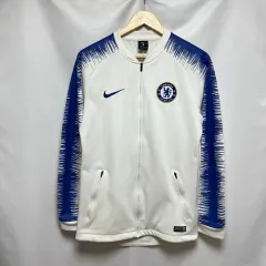 正規品/M NIKE チェルシー サイドライン 白 アントゥムジャケット トラックジャージ