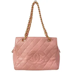 CHANEL(シャネル) ショルダーバッグ マトラッセ ピンク チェーンショルダー/ゴールド金具