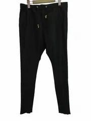 バルマン BALMAIN パンツ スラックス ウール ブラック M メンズのサムネイル