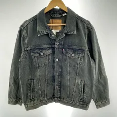 【中古】LEVI'S トラッカージャケット ボタン裏4582 サイズM 茶 A5782-0096[91]