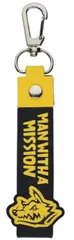 MAN WITH A MISSION マンウィズアミッション マンウィズ MWAM 15th ANNIVERSARY 2026 K賞 チャーム ロゴストラップ キーホルダー がう 5色 ＋ MWAM (MWA:イエロー) [MWA:イエロー]