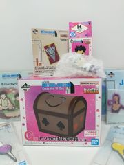 이치 반 복권 HUNTER × HUNTER Cross the "X-Day" G상 히소카의 장난감 상자 H상 미니 마스코트 킬루아 I상 더블 헌터 라이센스 J상 러버 컬렉션 5종 합계 8종 세트 헌터 × 헌터