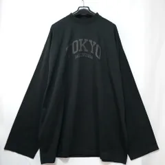 BALENCIAGA バレンシアガ Cities Tokyo シティズ 東京 ロゴ オーバー サイズ ロングスリーブ Tシャツ ブラック サイズ5 720250TLVK6 新品未使用のサムネイル