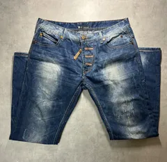 【訳あり】ディースクエアード デニム サイズ36 リペア跡有 素材タグ無