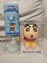 (未開封 正規品) クレヨンしんちゃん グッズ セット まとめ 出品