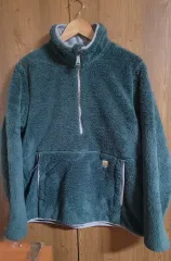 カーハート ハーフジップアップ フリース グリーン