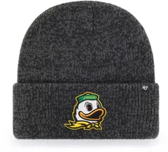 フォーティーセブン メンズ アクセサリー 帽子 ニット 47 Adult Oregon Ducks Black Brain Freeze Knit Beanie NoColor ブラック