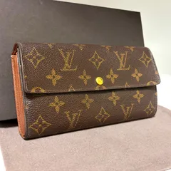x40 ポルトフォイユ サラ　旧型　Louis Vuitton ルイ ヴィトン 　2つ 折り　二つ折り　フラップ ボタン 式　長 財布　ウォレット　モノグラム