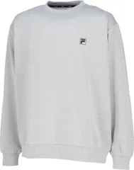 フィラ FILA クルーネックトレーナー スウェット ルームウェア トップス 長袖 メンズ レディース UVカット 吸水 速乾 ワンポイント ロゴ デイリー 普段使い 部屋着  FU25FP802 MGY 杢グレー