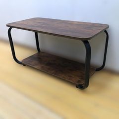 ヤマダオリジナル フラップ式センターローテーブル ナチュラルブラウン