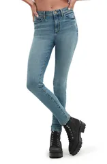 ゲス レディース ボトムス デニムパンツ ハイウエスト アンクル ジーンズ GUESS 1981 High Waist Ankle Skinny Jeans ZrcnOpenのサムネイル
