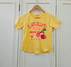 さくらんぼ パッチ Tシャツ