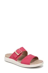 ドクター・ショール レディース シューズ ヒール サンダル Dr Scholls All Time Double Strap Slide Sandal Pink Daquiri ピンクのサムネイル