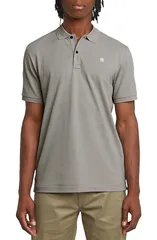 ジースター メンズ トップス ポロシャツ スリムフィット GSTAR Dunda Slim Fit Piqu Polo Grey Alloy グレーのサムネイル