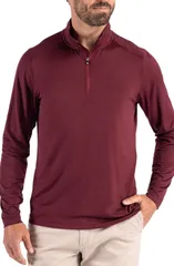カッターアンドバック メンズ アウター パーカー・スウェット ハーフジップ Cutter Buck Coastlinepicomfort Half Ziperformance Pullover Borのサムネイル