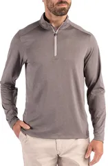 カッターアンドバック メンズ アウター パーカー・スウェット ハーフジップ Cutter Buck Coastlinepicomfort Half Ziperformance Pullover Eleのサムネイル