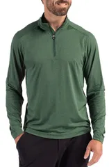 カッターアンドバック メンズ アウター パーカー・スウェット ハーフジップ Cutter Buck Coastlinepicomfort Half Ziperformance Pullover Hunのサムネイル