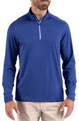カッターアンドバック メンズ アウター パーカー・スウェット ハーフジップ Cutter Buck Coastlinepicomfort Half Ziperformance Pullover Touのサムネイル