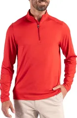 カッターアンドバック メンズ アウター パーカー・スウェット ハーフジップ Cutter Buck Coastlinepicomfort Half Ziperformance Pullovered レのサムネイル