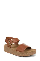 ドクター・ショール レディース シューズ ヒール プラットフォーム サンダル Dr Scholls Happy Lucky Wedge Platform Sandal Honey Brown ブラウンのサムネイル