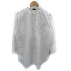 アンタイトル UNTITLED シャツ ブラウス 長袖 バンドカラー 2 アイボリー /SM3