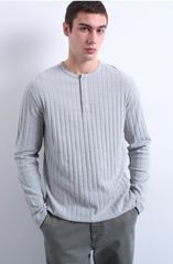 リドム Vis/Li Random Rib Henry Knit Lサイズ - メルカリ