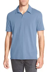 ジェームス パース メンズ トップス ポロシャツ スリムフィット スエード ジャージー James Perse Slim Fit Sueded Jersey Polo Bluestoneのサムネイル