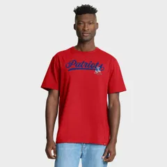 ファナティクス メンズ トップス Tシャツ Mens Fanatics Red New England Patriots Fluid Motion Legacy TShirt Red レッド